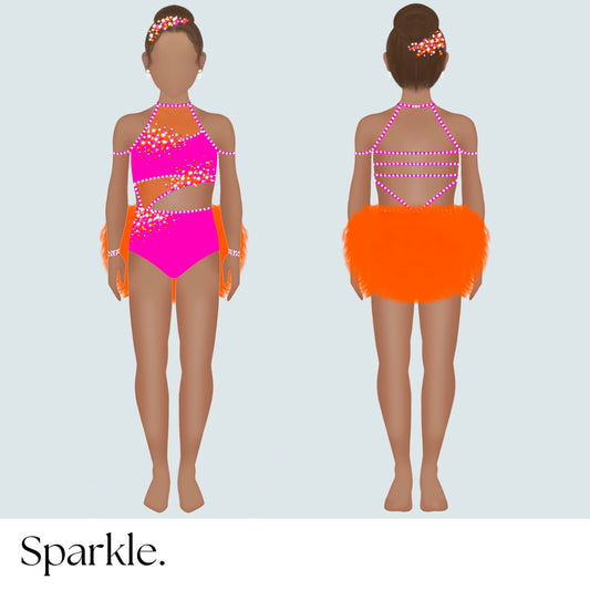 Zesty Bloom - CHOOSE CUSTOM COLORS - 25% Deposit to Reserve