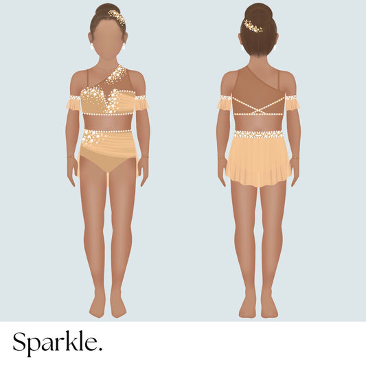 Champagne Shimmer - 25% Deposit to Reserve - Sparkle Worldwide