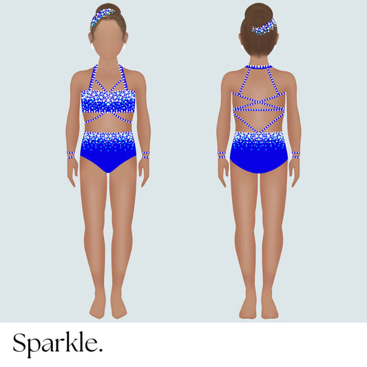 Gleaming Fire - CHOOSE CUSTOM COLORS - 25% Deposit to Reserve - Sparkle Worldwide