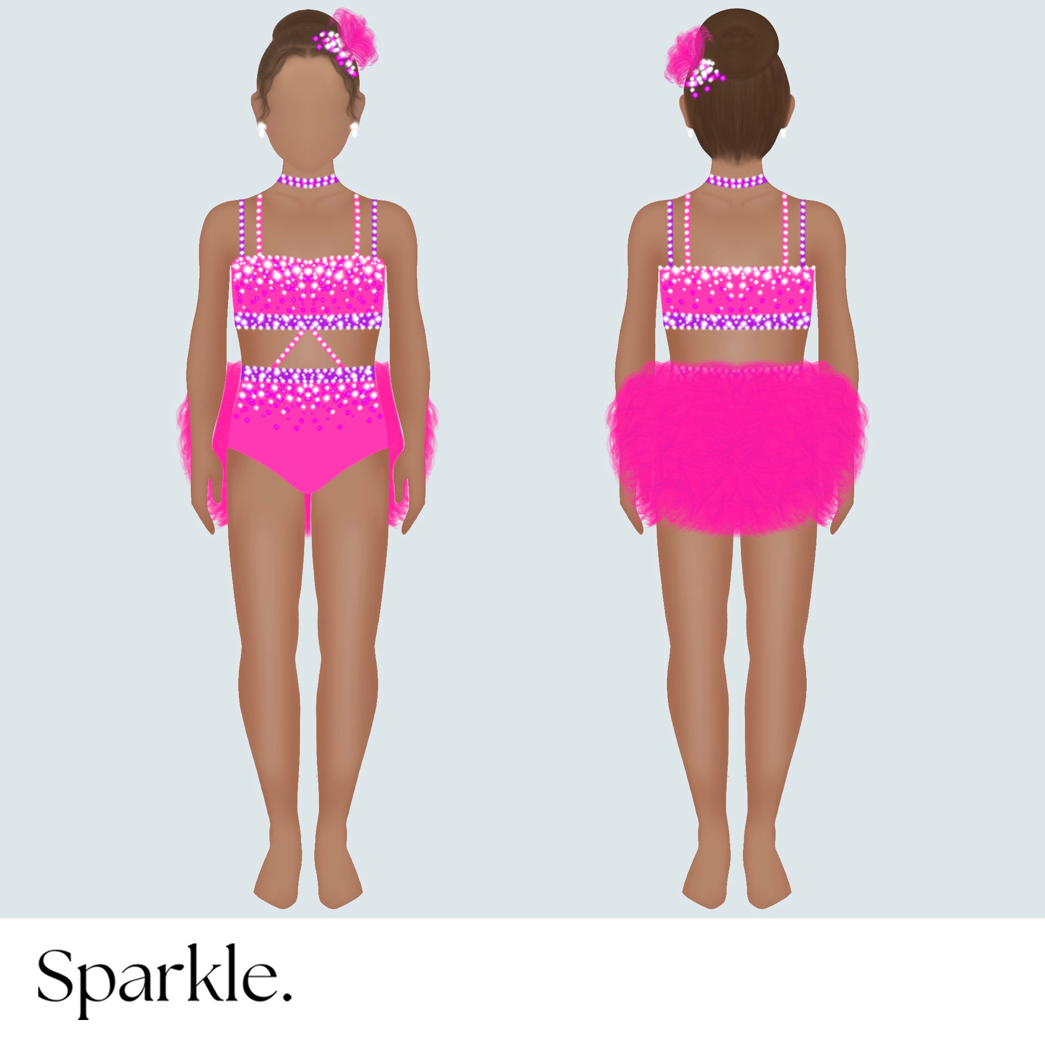 Feather Fizz - CHOOSE CUSTOM COLORS - 25% Deposit to Reserve