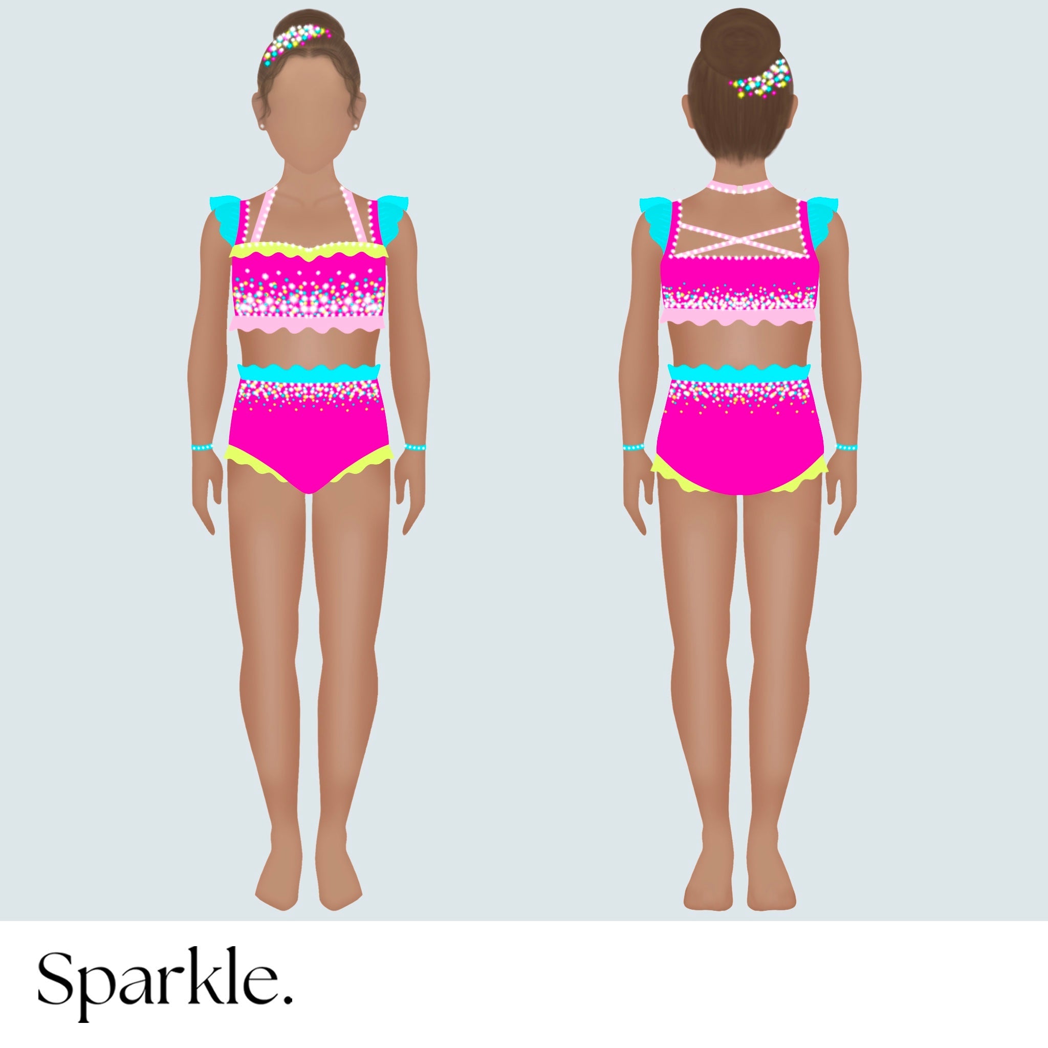 Brilliant Beauty - CHOOSE CUSTOM COLORS - 25% Deposit to Reserve - Sparkle Worldwide