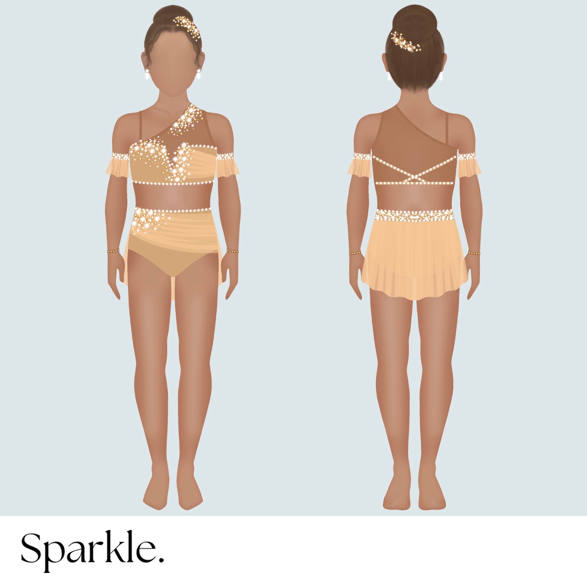 Champagne Shimmer - 25% Deposit to Reserve - Sparkle Worldwide