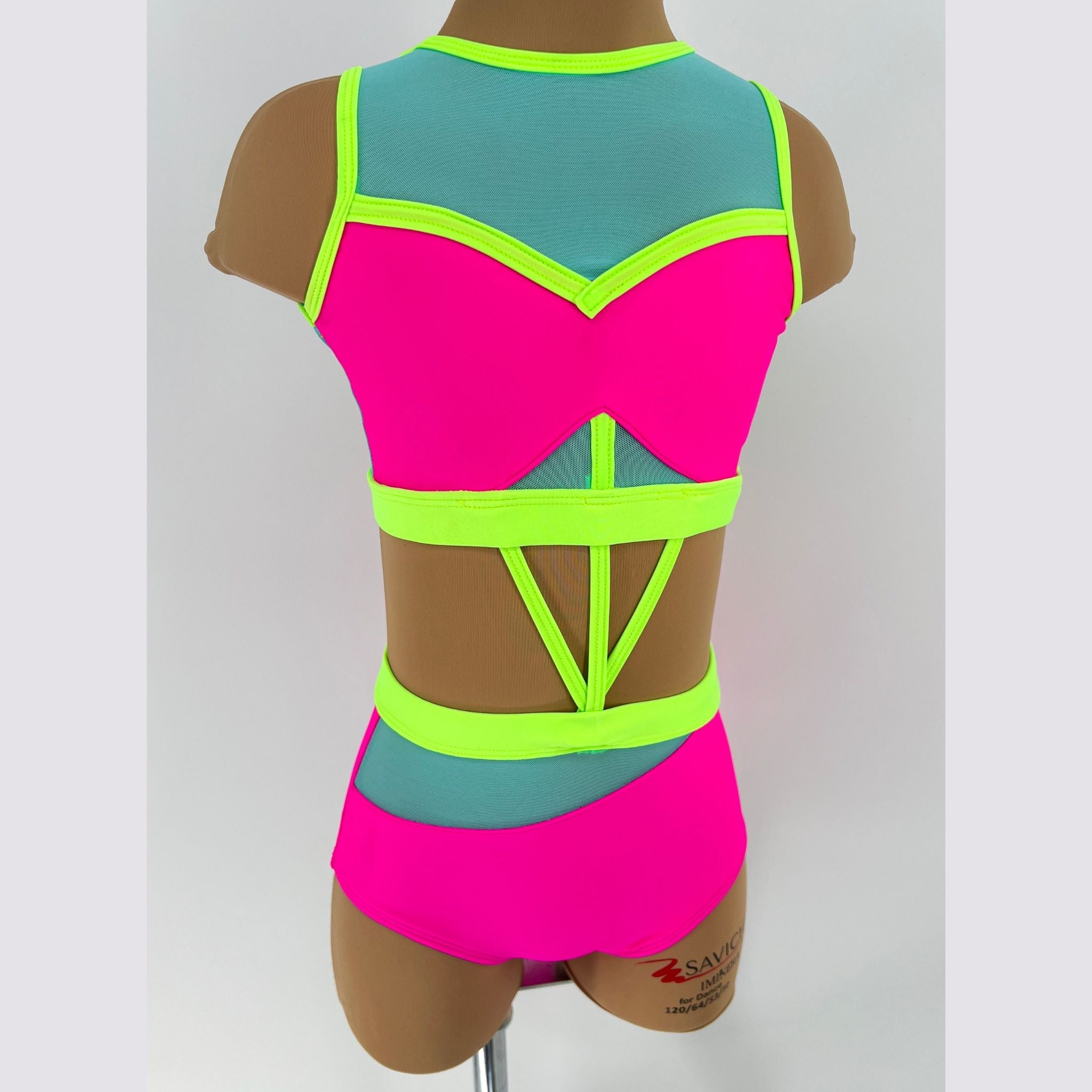 Child 8 | Charisma | Pink, Aqua & Neon Green - Sparkle Worldwide