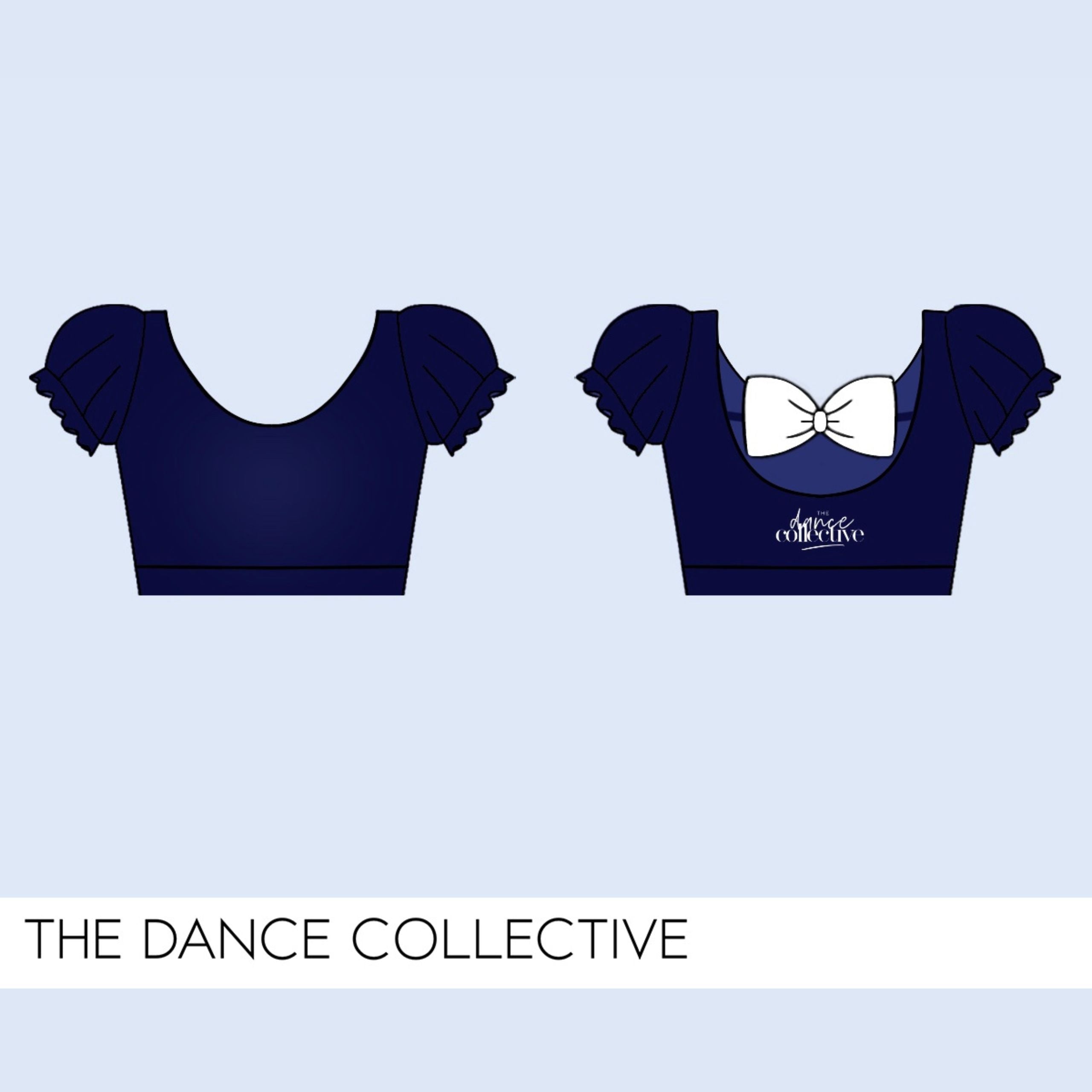 DC Puff Sleeve Crop - Sparkle Worldwide