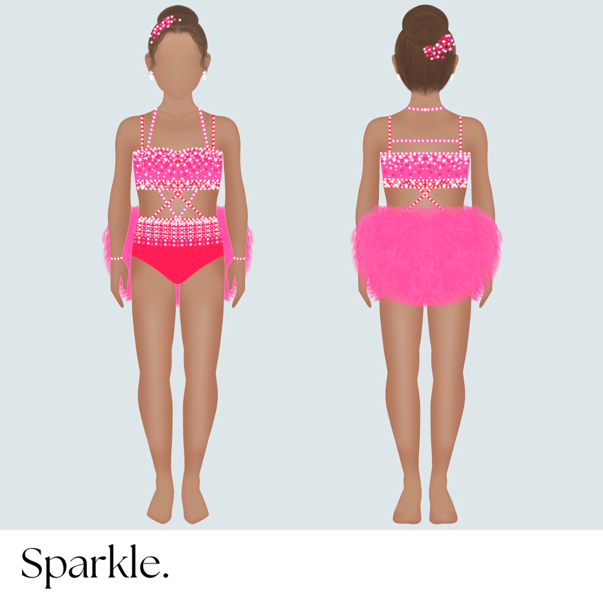 Feather Party - CHOOSE CUSTOM COLORS - 25% Deposit to Reserve - Sparkle Worldwide