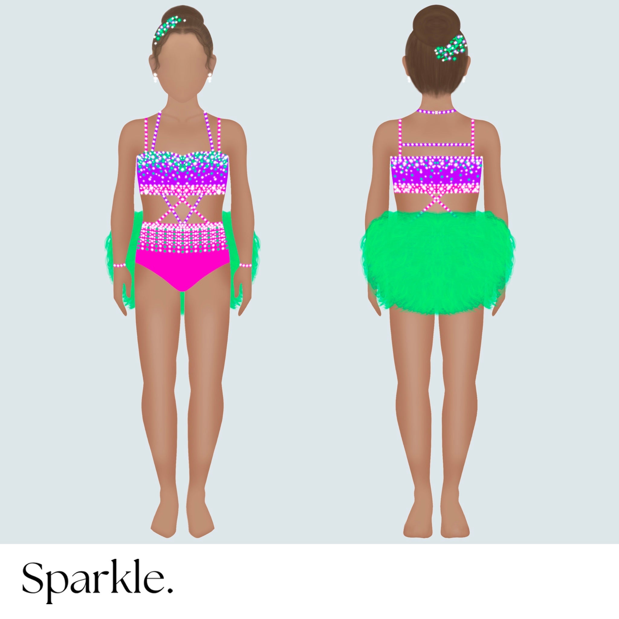 Feather Party - CHOOSE CUSTOM COLORS - 25% Deposit to Reserve - Sparkle Worldwide