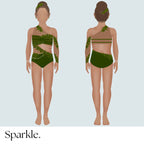 Glimmering Mystery - CHOOSE CUSTOM COLORS - 25% Deposit to Reserve - Sparkle Worldwide