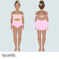 Golden Petal - CHOOSE CUSTOM COLORS - 25% Deposit to Reserve - Sparkle Worldwide