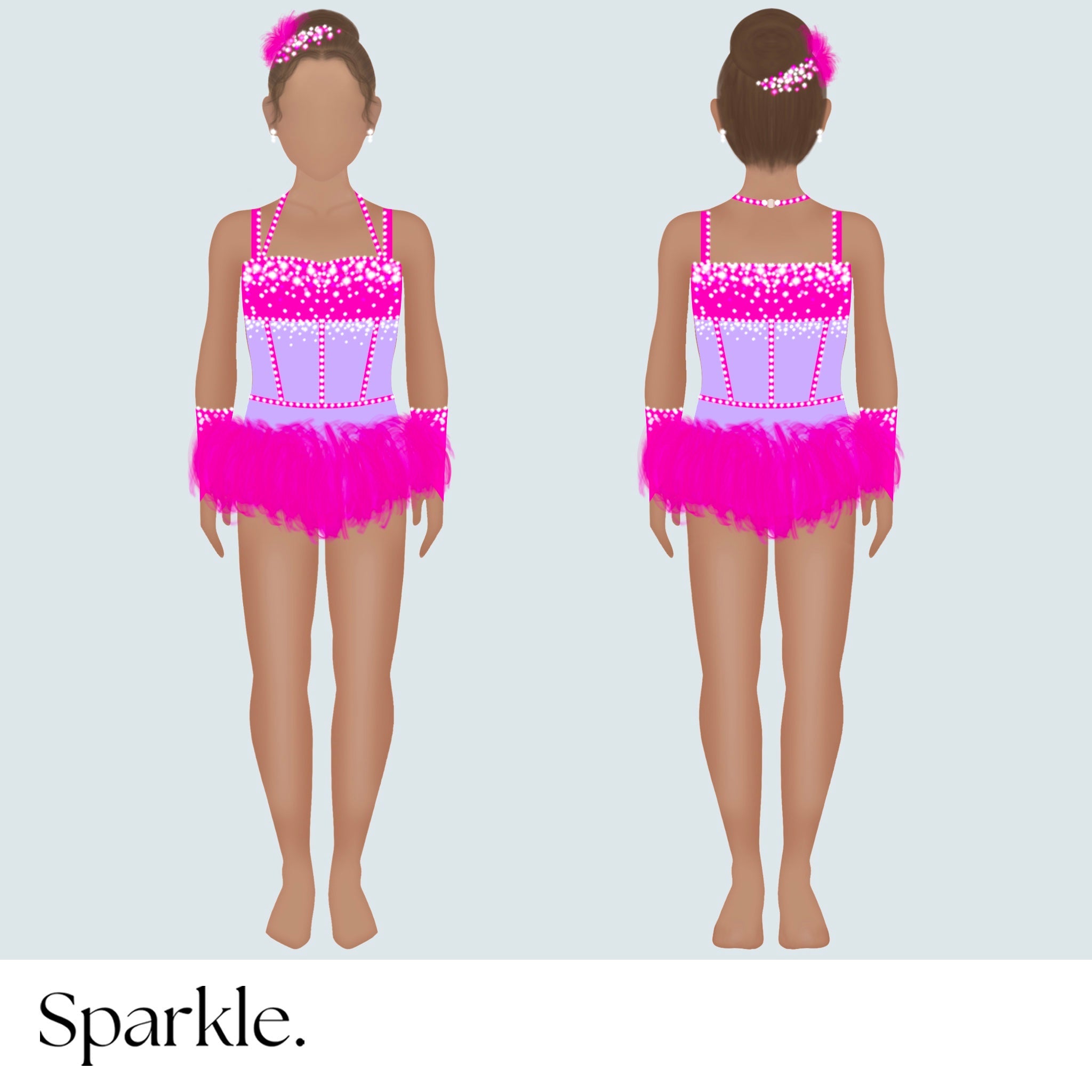 Lavender Candy - CHOOSE CUSTOM COLORS - 25% Deposit to Reserve - Sparkle Worldwide