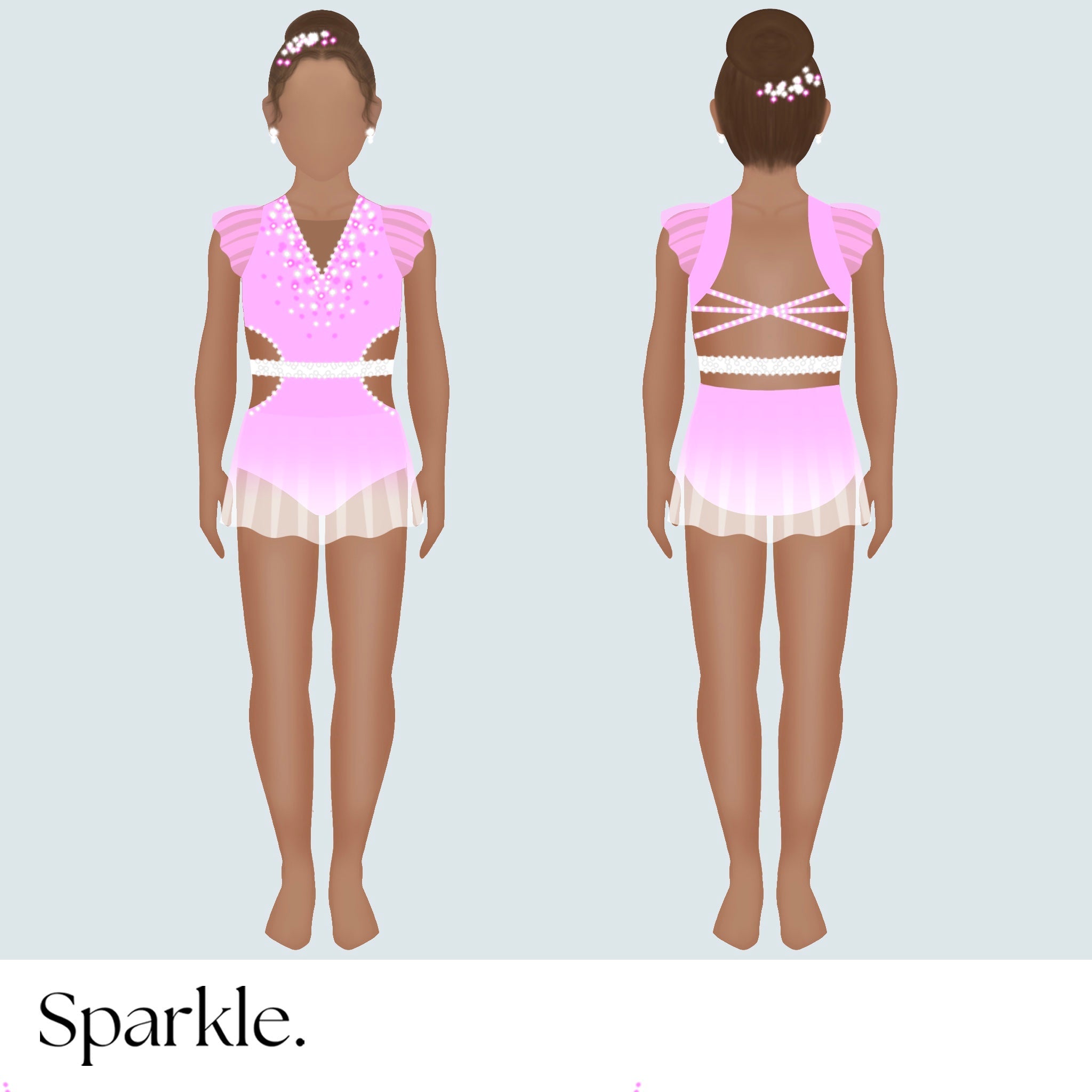 Marshmellow Dream - CHOOSE CUSTOM COLORS - 25% Deposit to Reserve - Sparkle Worldwide