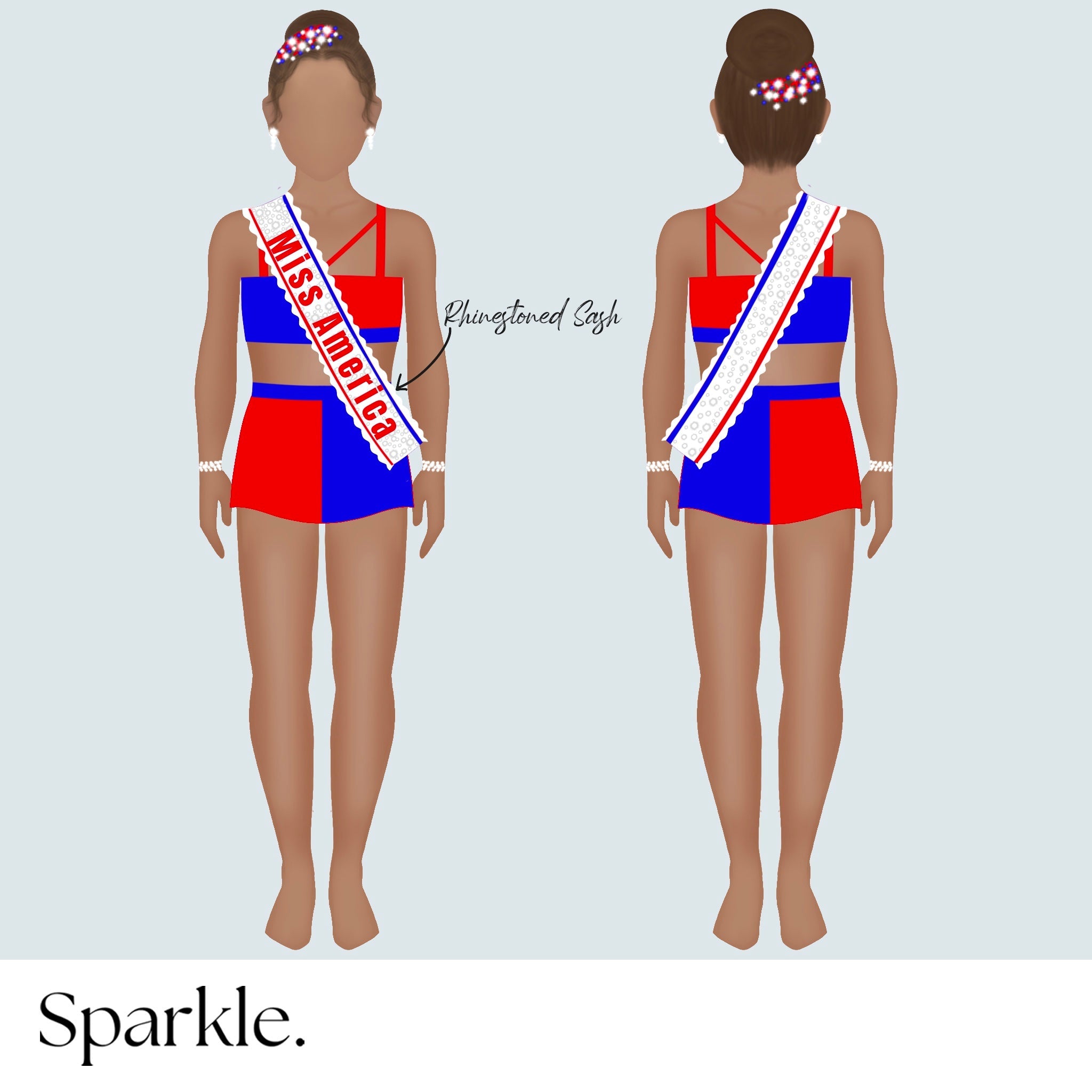 Prettiest Girl In America - Sparkle Worldwide