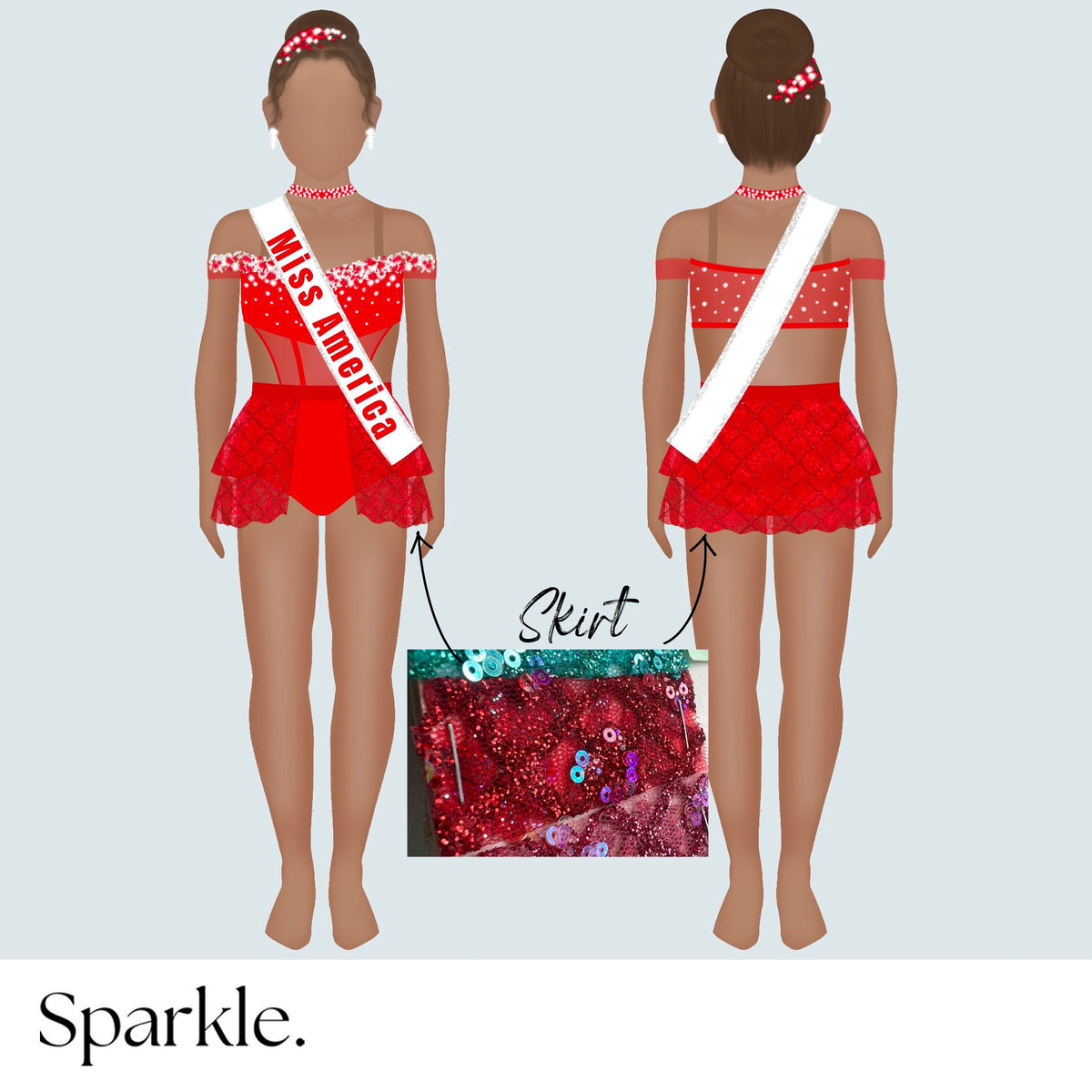 Prettiest Girl In America - Sparkle Worldwide