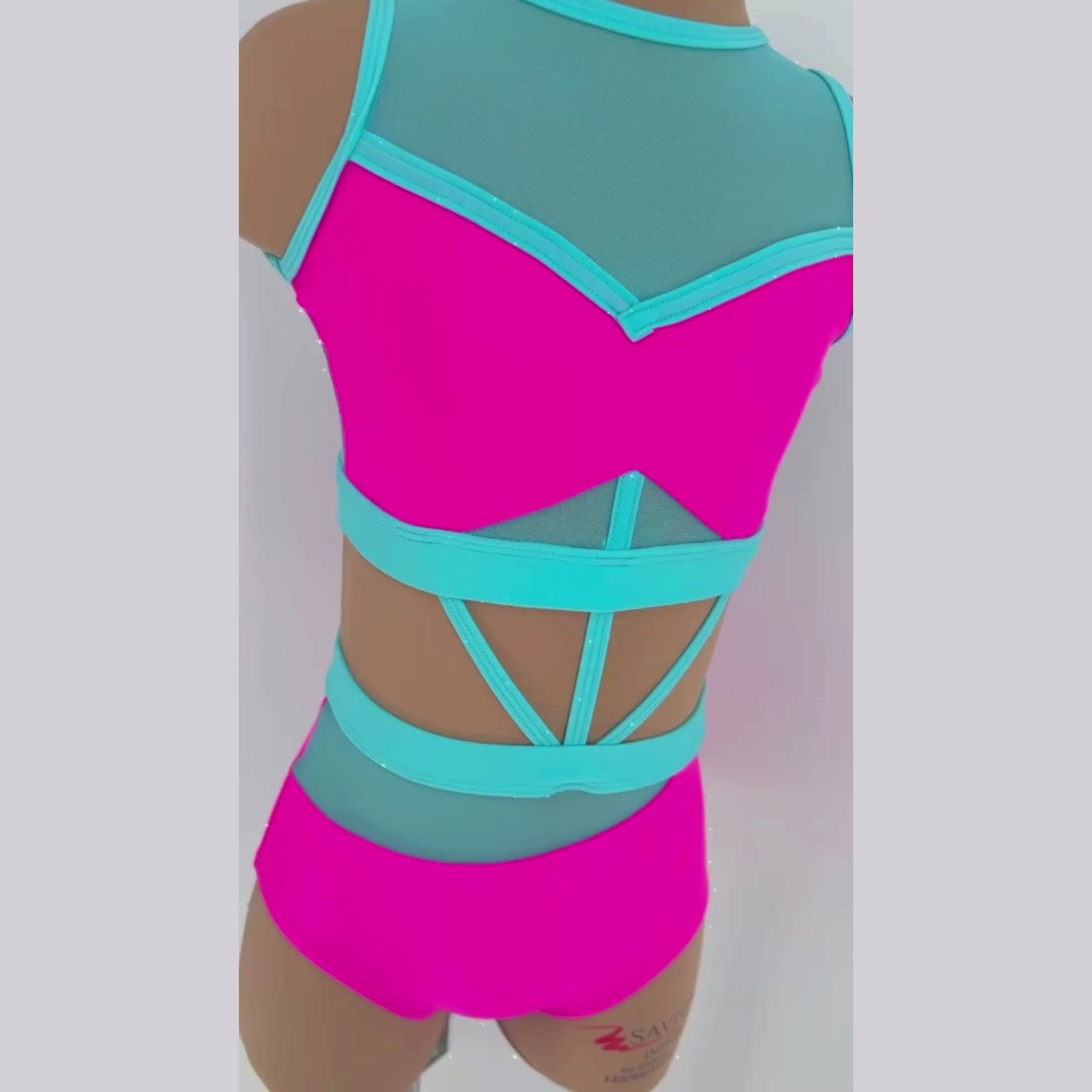 Child 8 | Charisma | Aqua & Pink