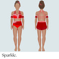 Rosy Romance - CHOOSE CUSTOM COLORS - 25% Deposit to Reserve - Sparkle Worldwide