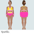 Sunshine Bubblegum - CHOOSE CUSTOM COLORS - 25% Deposit to Reserve - Sparkle Worldwide