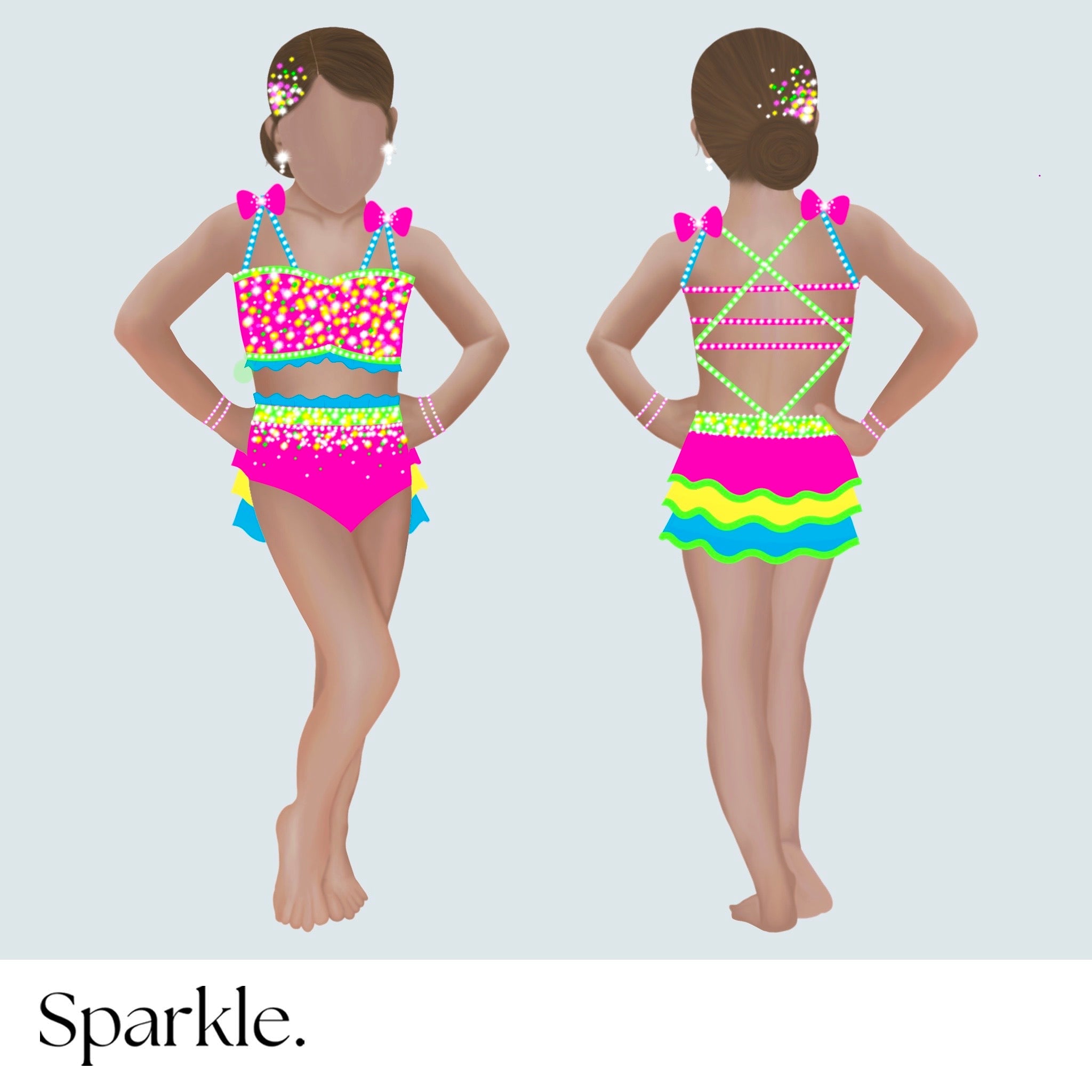 Adaline, Adrianna & Haven Trio - 25% Deposit to Reserve - Sparkle Worldwide