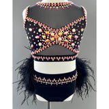 Child 8 | Black Sunset Jazz Dance Costume - Sparkle Worldwide