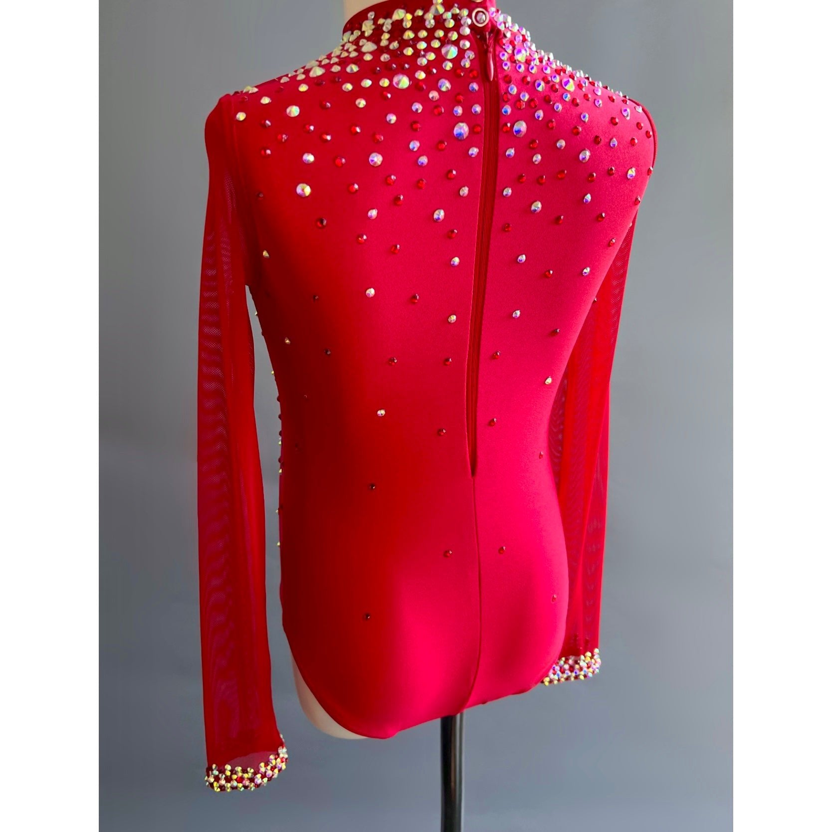 Child 8 | Ruby Red Jazz Dance Costume - Sparkle Worldwide