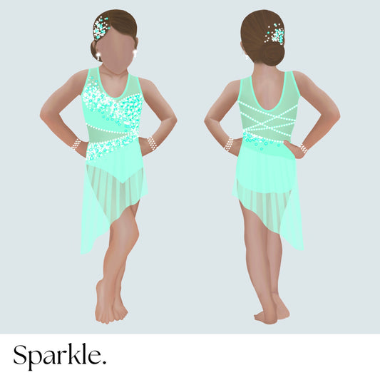 Julie's Costume | Graceful Whisper - Sparkle Worldwide